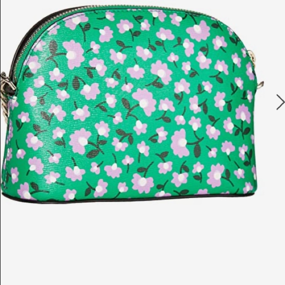 KATE SPADE FLORAL CROSSBODY BAG (gently used) - Picture 4 of 13
